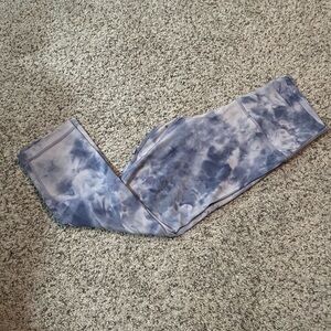 Lululemon Align Crop 21” Diamond Dye Iced Iris Peri Purple